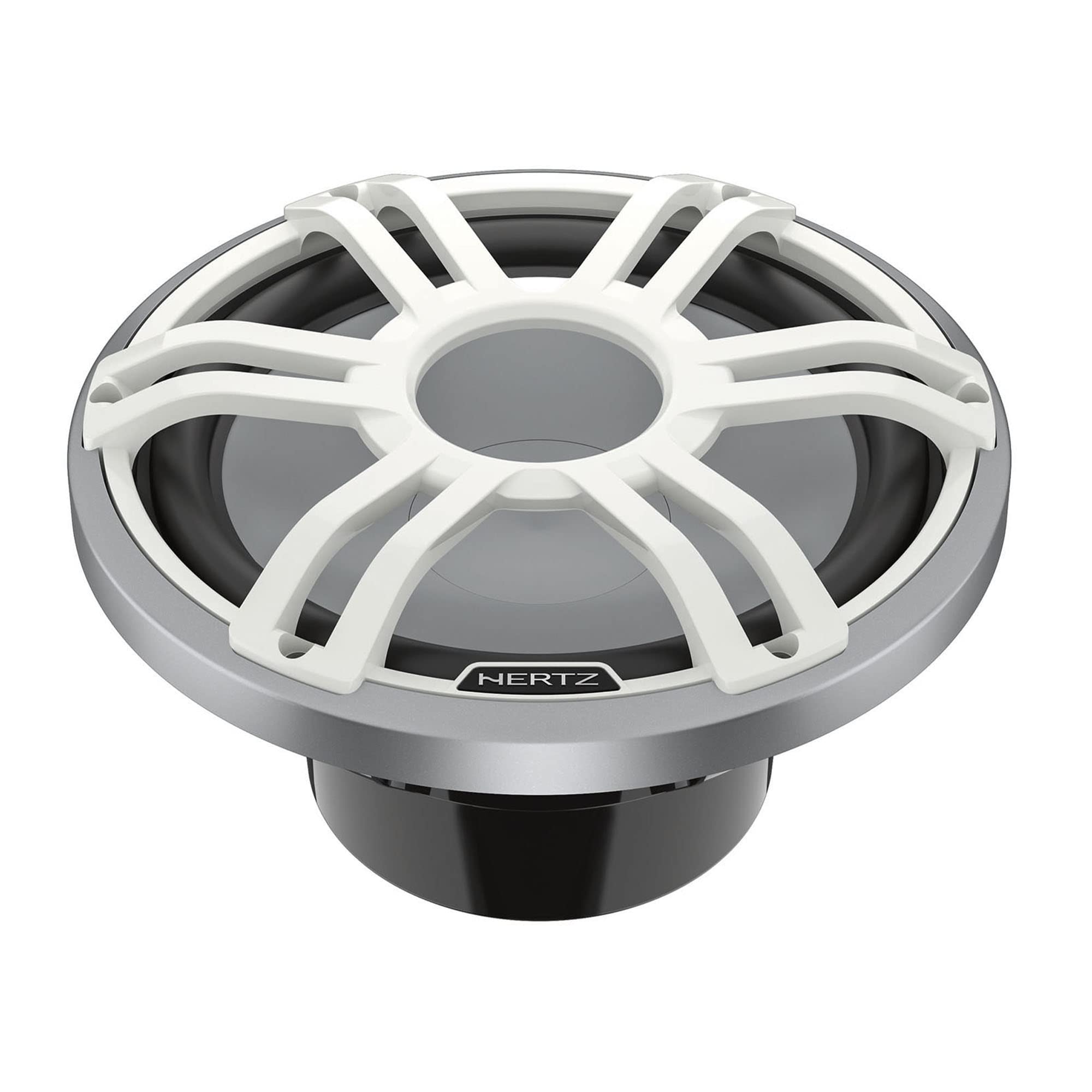 hertz-hms-12-s4-ld-sw-subwoofer-marino-sport-12-4-ohm-bianco-rgb-led image 1