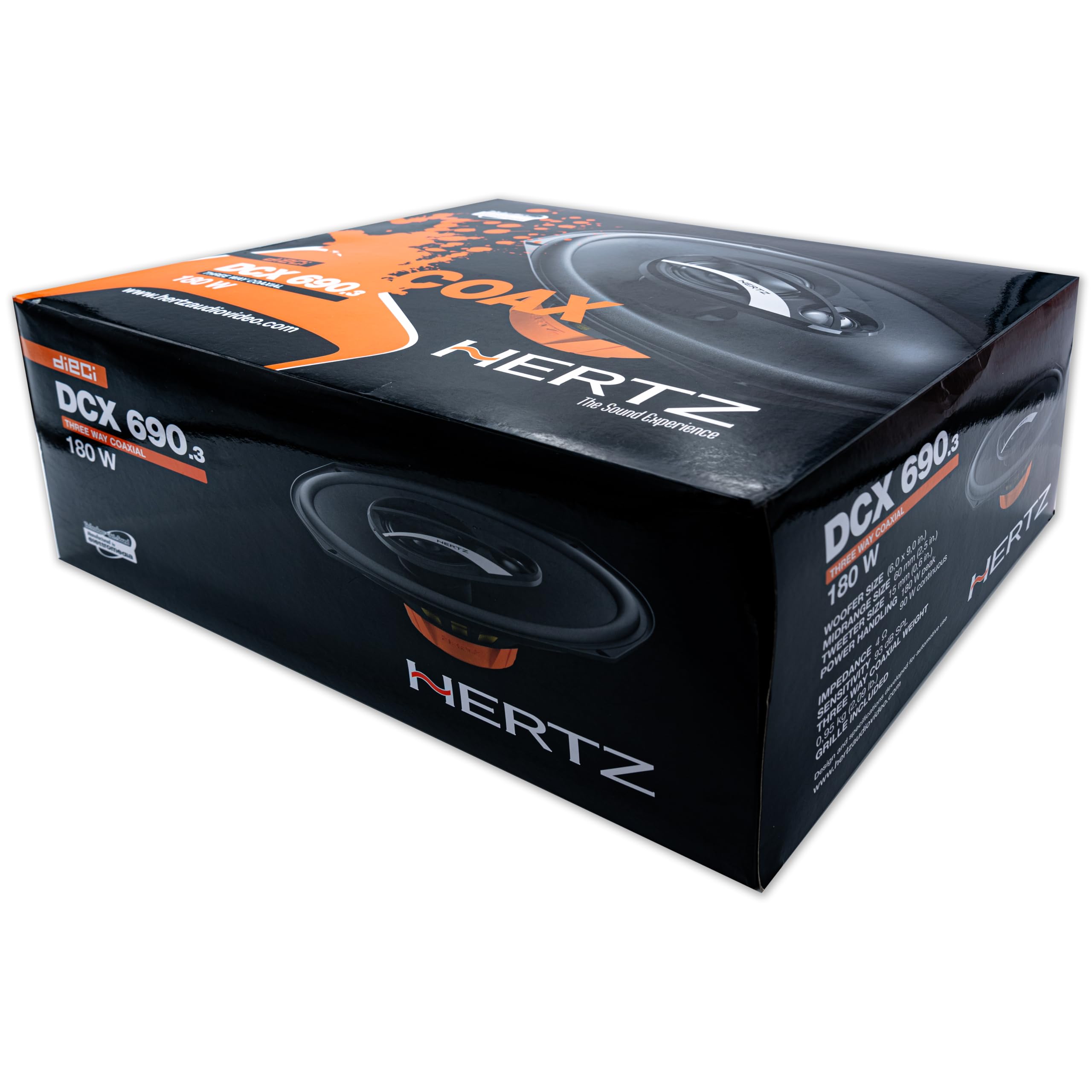 hertz-dcx-690-3-coppia-coassiali-3-vie-6x9-180w image 6