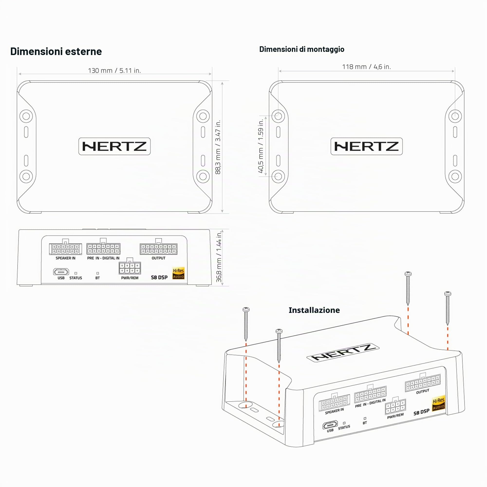 hertz-s8-dsp-processore-audio-8-canali-hi-res-bluetooth image 5