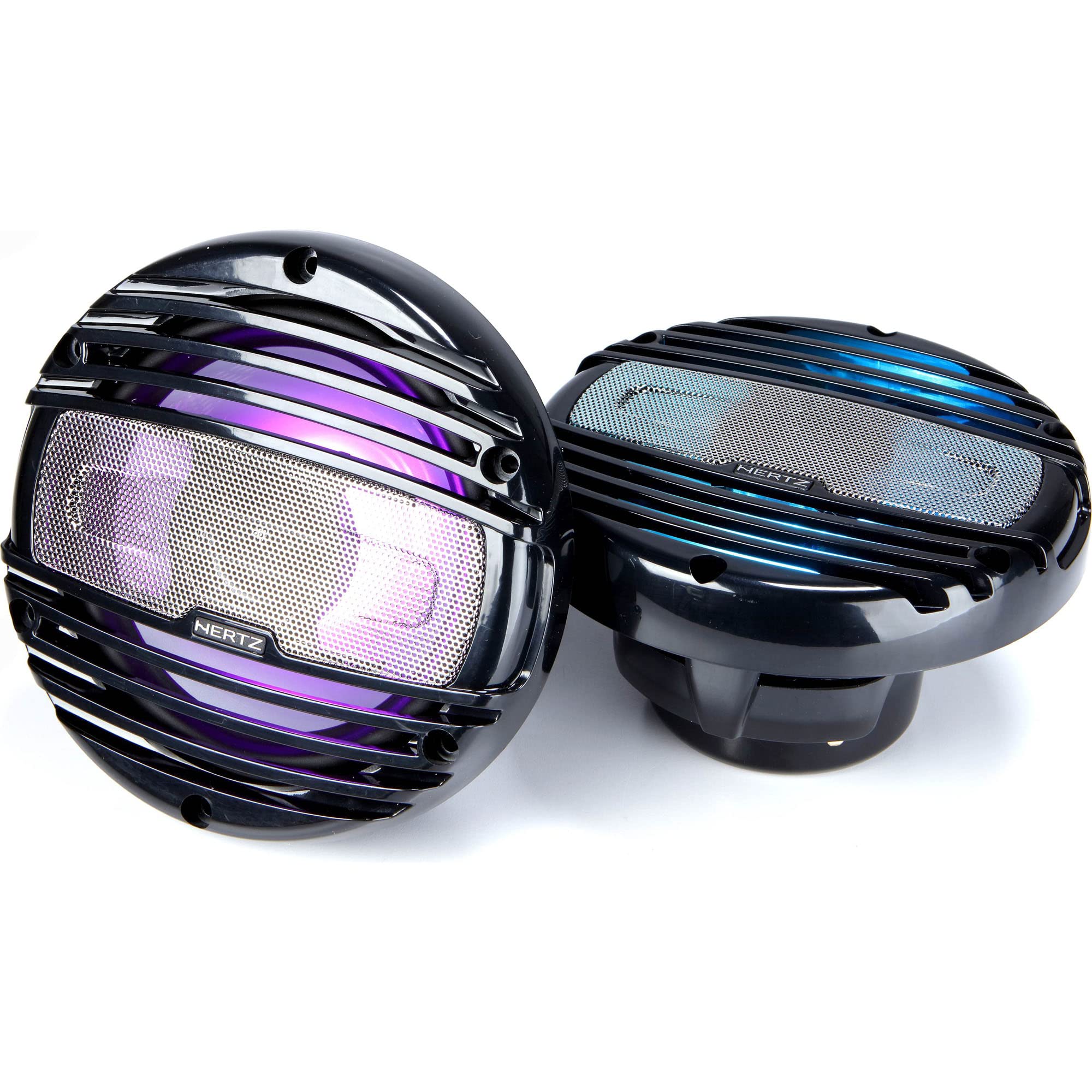hertz-hmx-6-5-ld-tc-coppia-coassiali-marine-165mm-150w-neri-led-rgb image 1