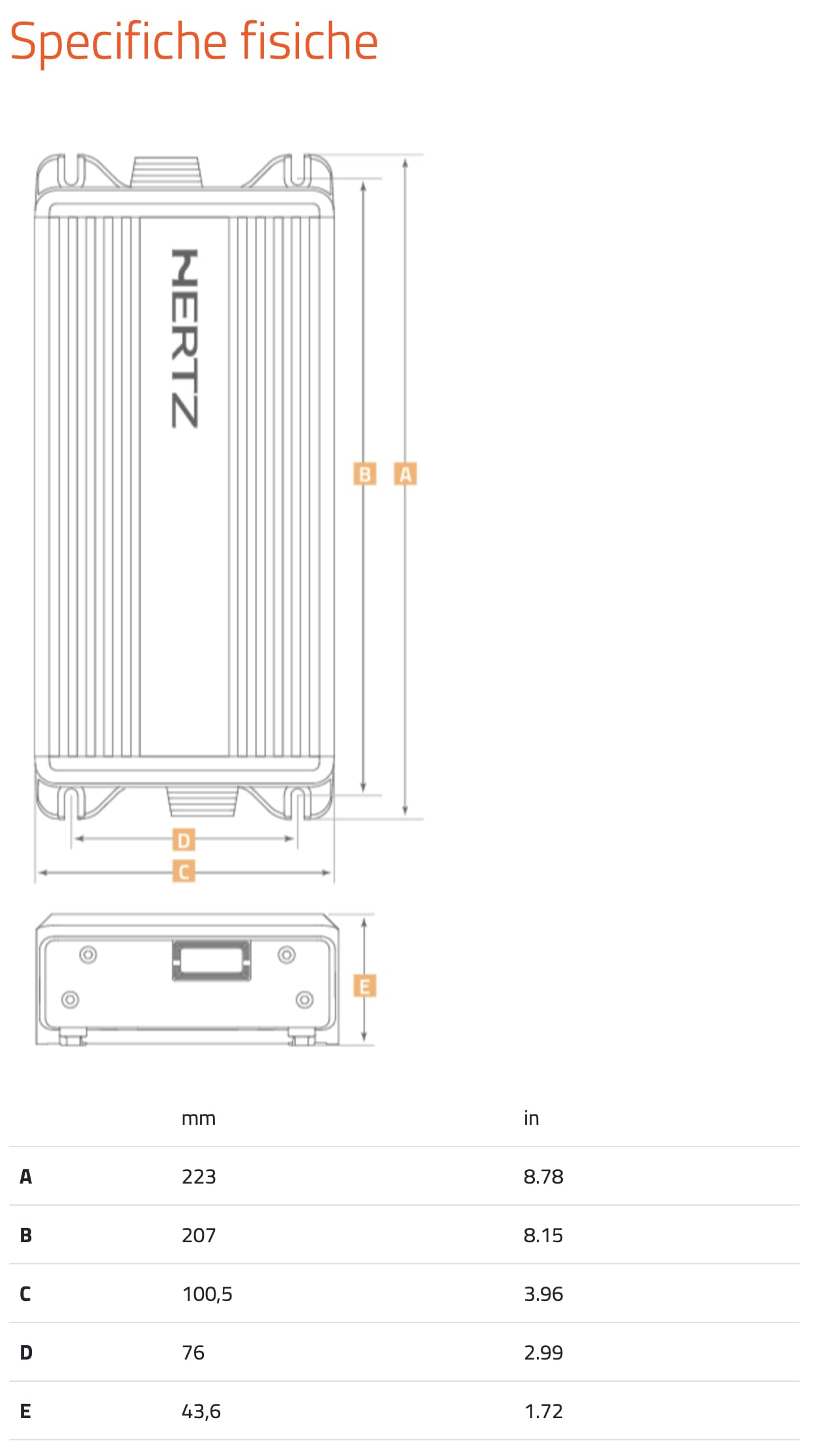 hertz-hmp-1d-amplificatore-mono-marine-250w-a-2-ohm-classe-d image 6