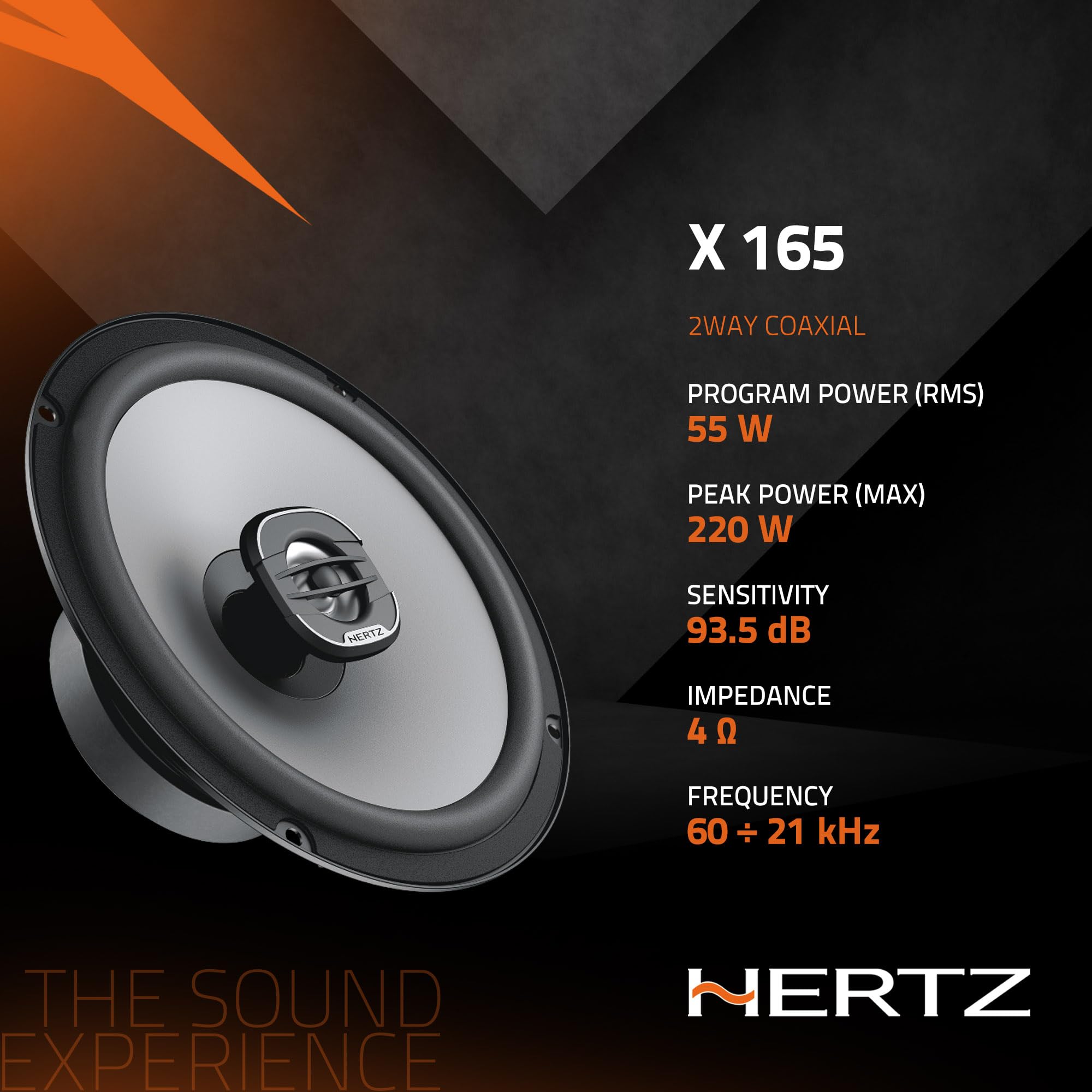 hertz-x-165-coppia-coassiali-2-vie-165-mm-220w image 5