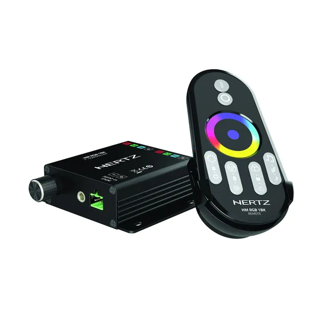 hertz-hm-rgb-1-bk-controller-rgb-con-telecomando-per-altoparlanti-hmx-ld image 1