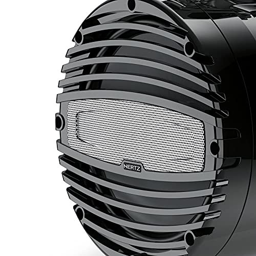 hertz-htx-8-m-cl-c-nere-casse-tower-marine-coassiali-20-cm-con-supporto-orientab image 7