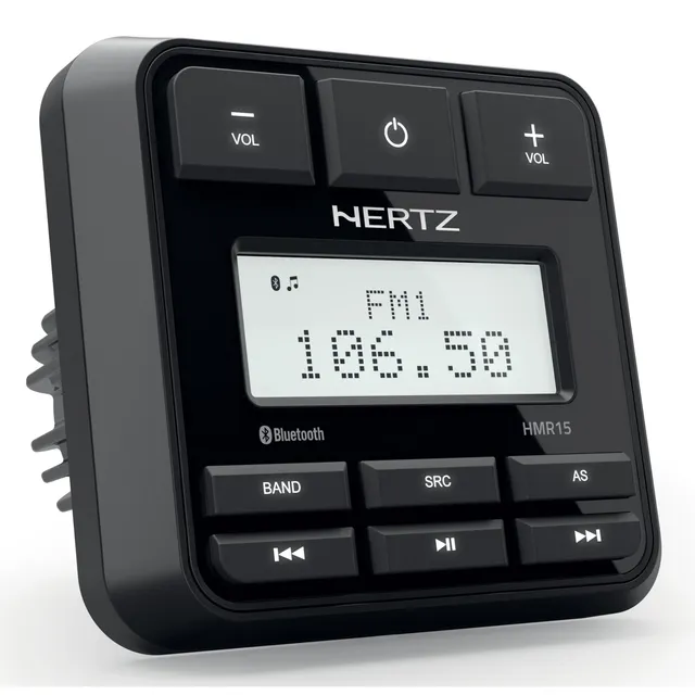 hertz-hmr-15-sorgente-marine-fm-am-bluetooth-4x50w-ipx6 image 1