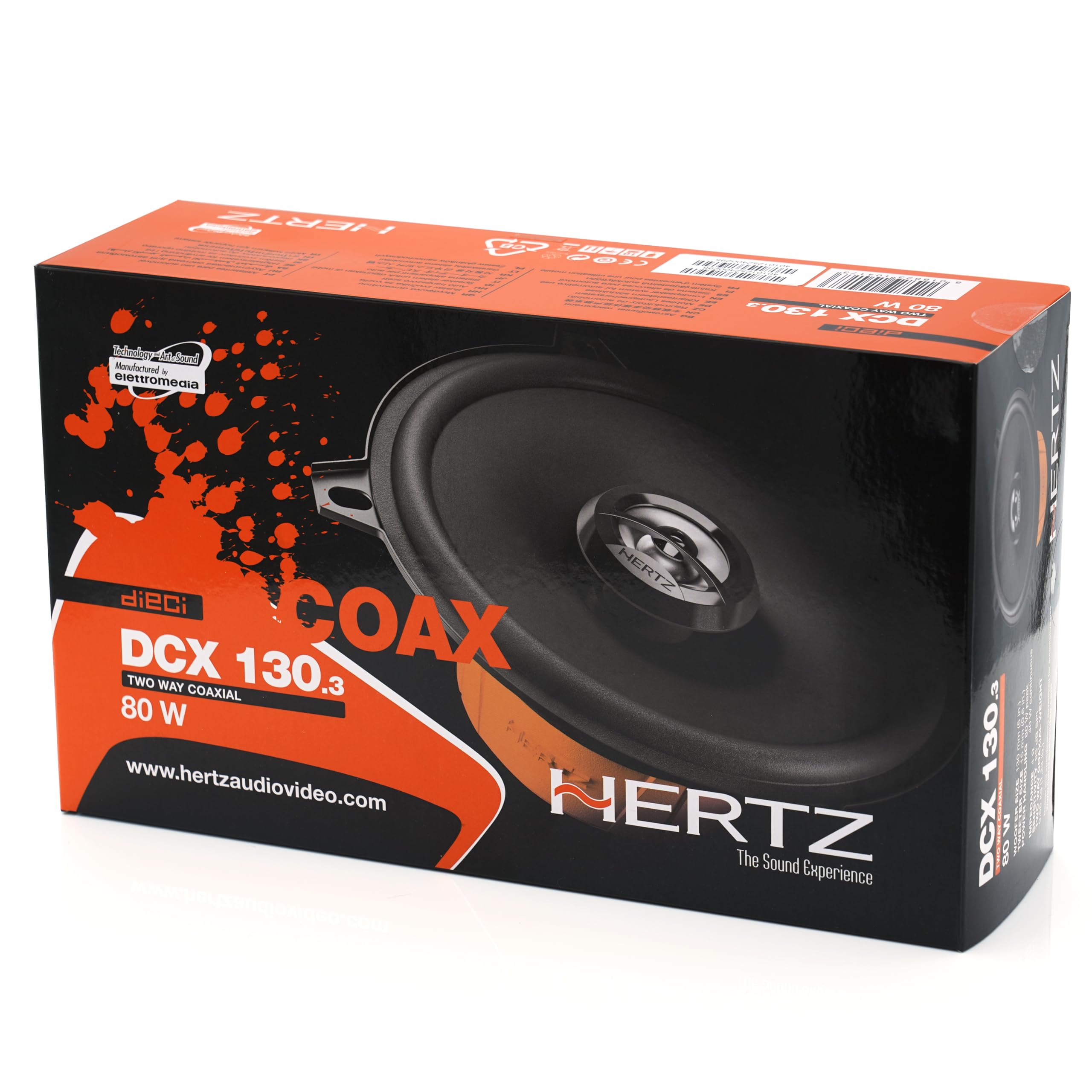 hertz-dcx-130-3-coppia-altoparlanti-coassiali-2-vie-130-mm-80w image 5