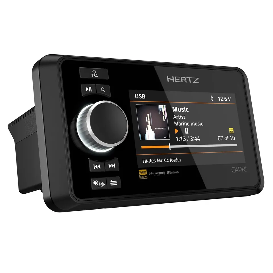 hertz-capri-h100-sorgente-multimediale-marine-bluetooth-usb-hi-res image 1