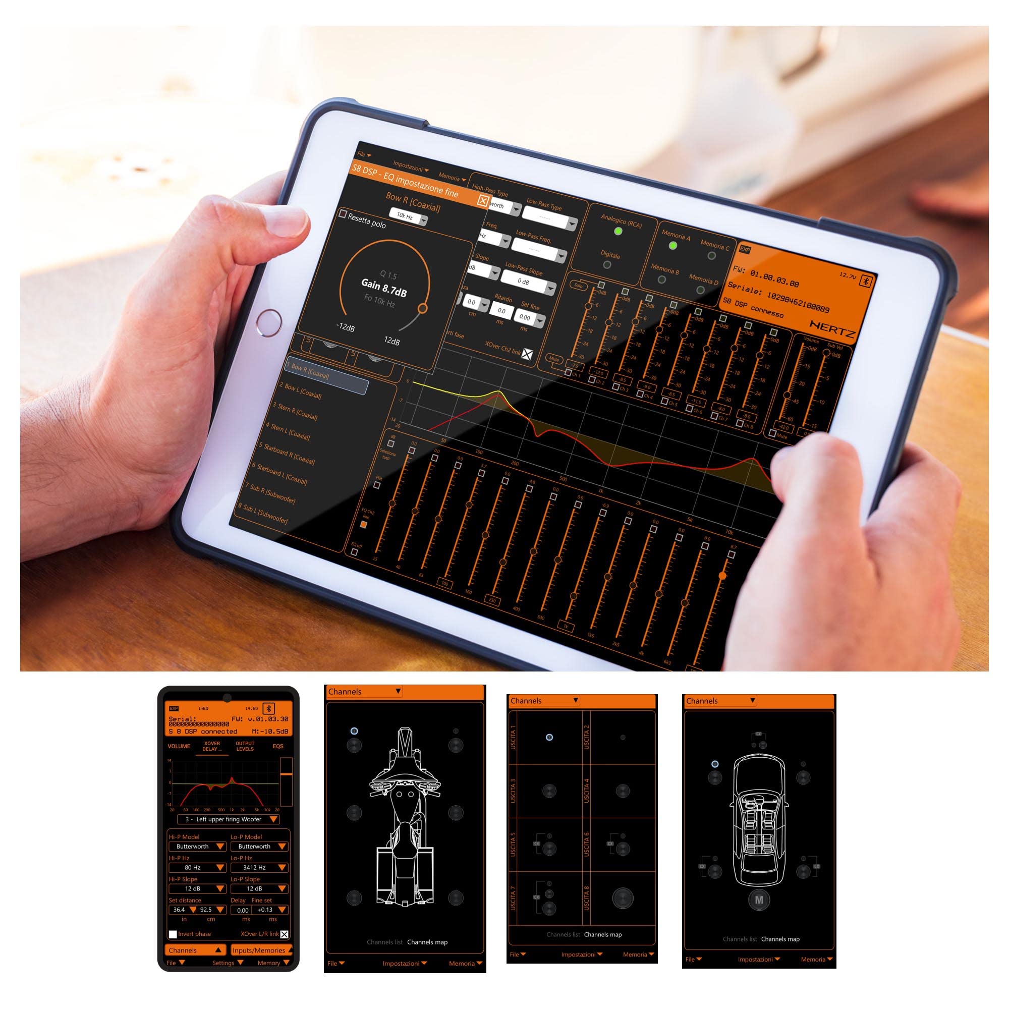 hertz-s8-dsp-processore-audio-8-canali-hi-res-bluetooth image 4