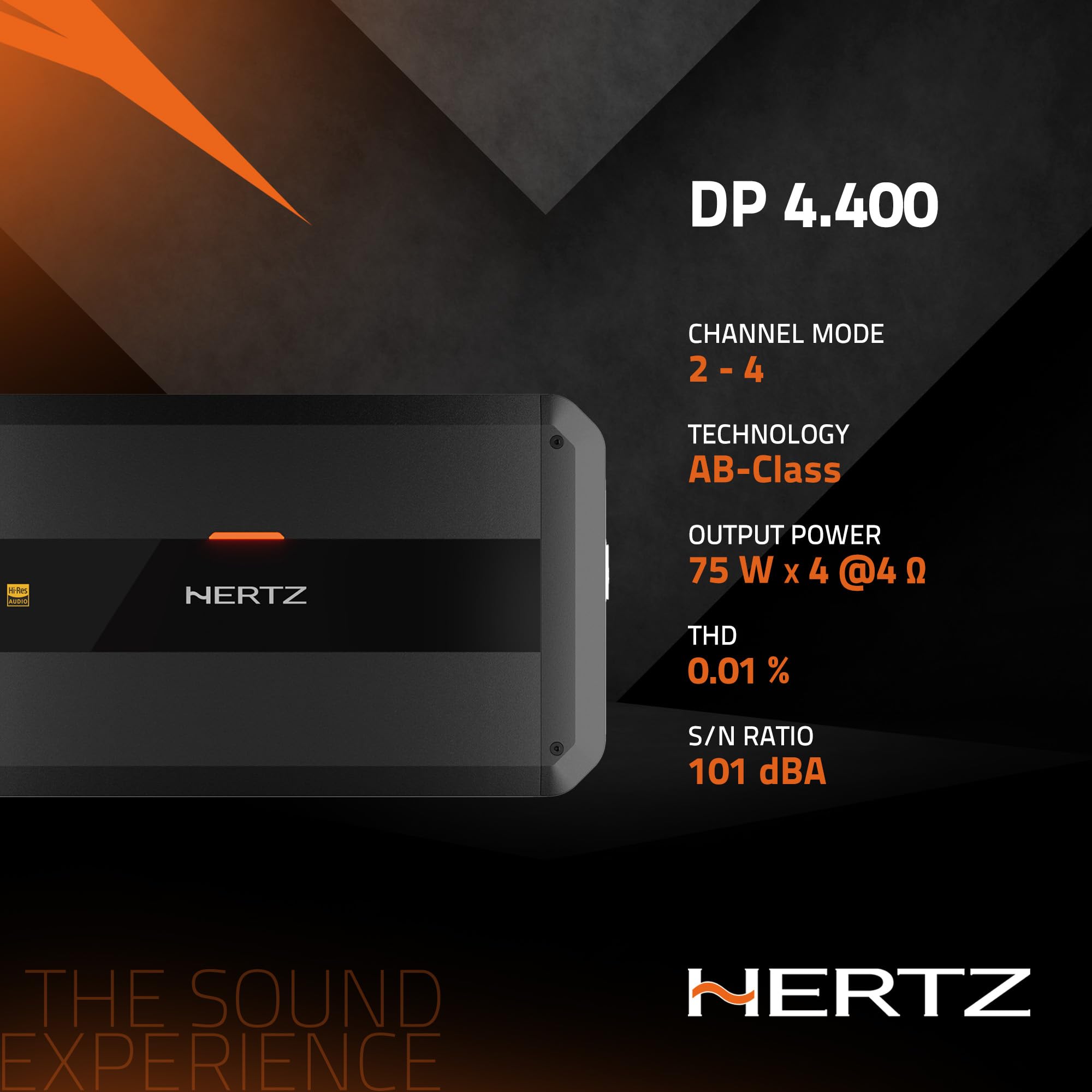 hertz-dieci-power-dp-4-400-amplificatore-4-canali-4x105w-2-ohm image 5