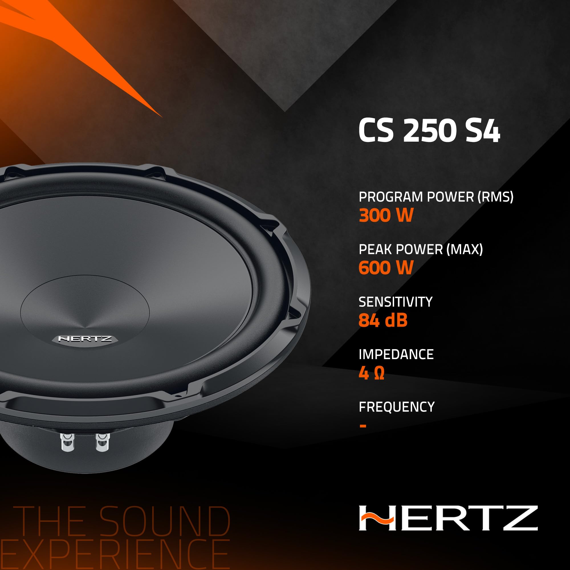 hertz-cs-250-s4-subwoofer-250-mm-600w-serie-cento image 5