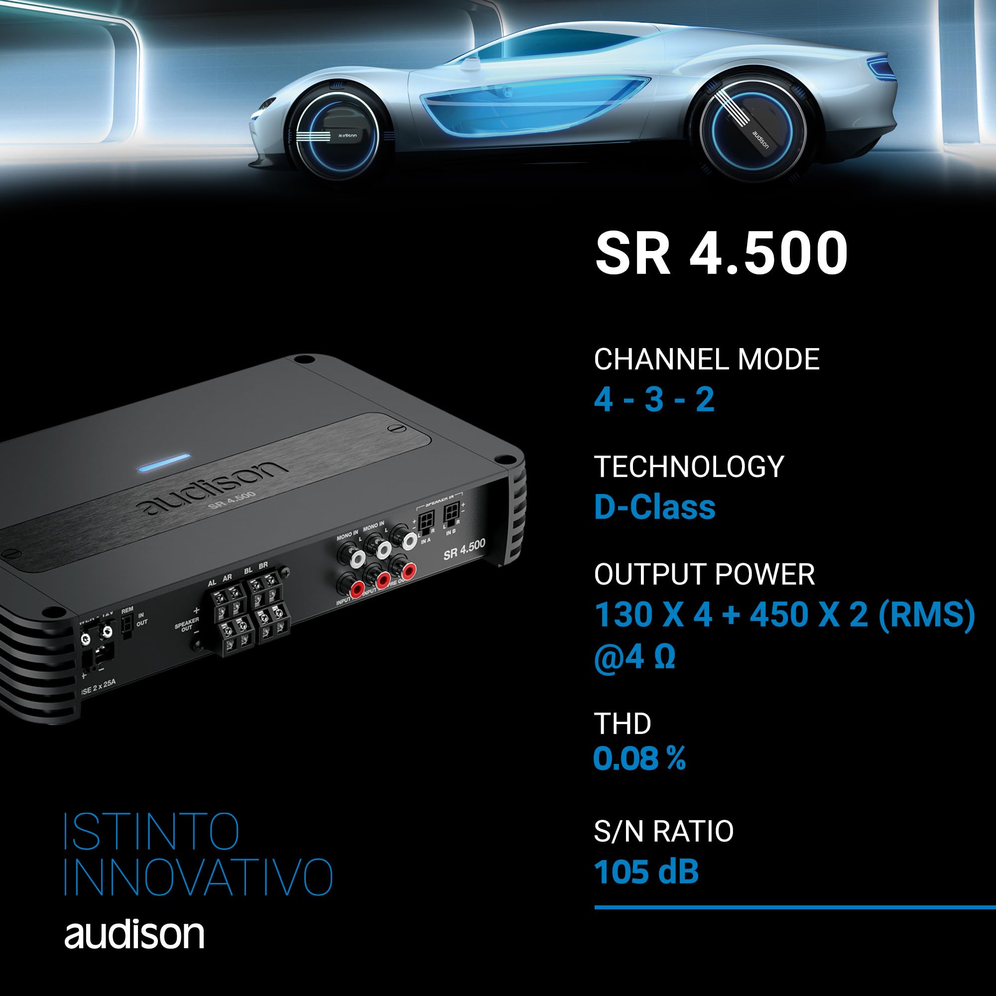 audison-sr-4-500-amplificatore-4-canali-880w-classe-d image 4