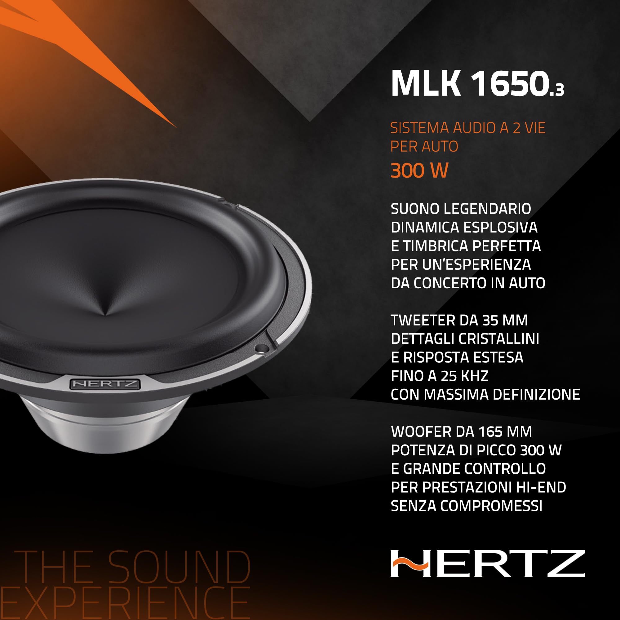 hertz-mlk-1650-3-mille-legend-kit-2-vie-165-mm-300w image 4