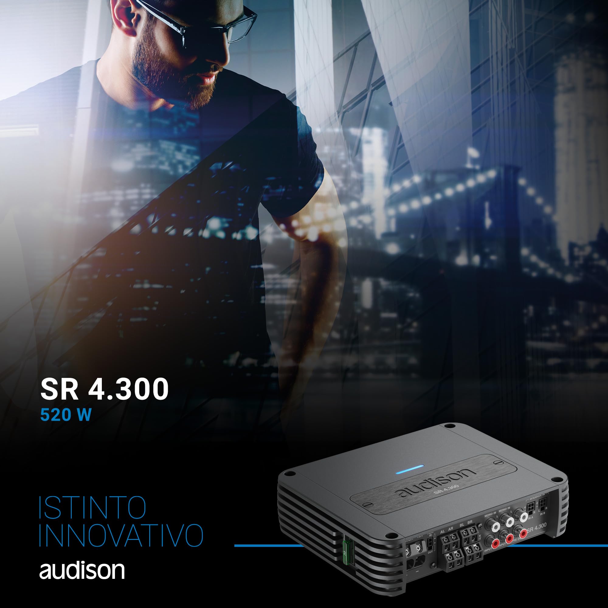 audison-sr-4-300-amplificatore-4-canali-4x130w-a-2-ohm image 2