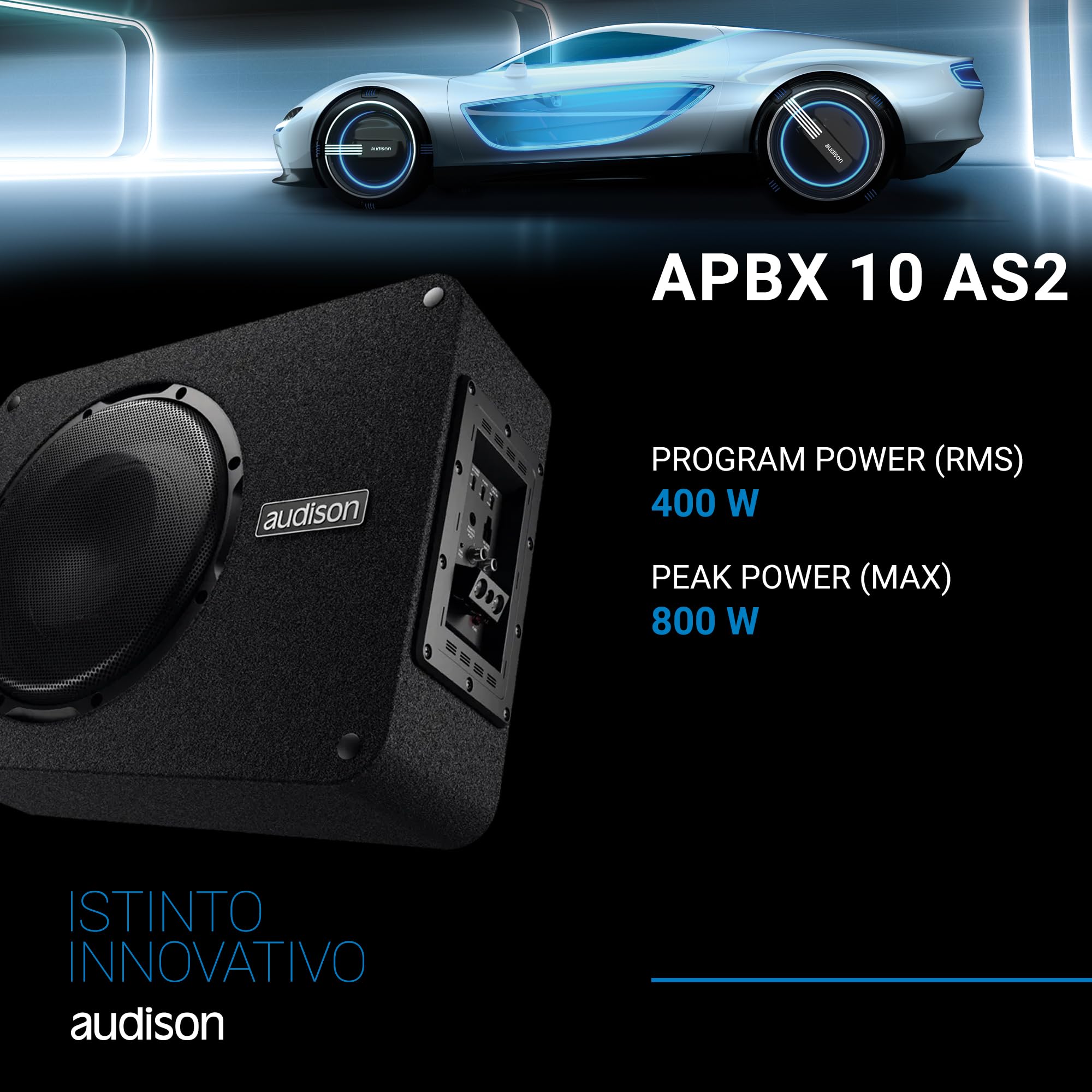 audison-apbx-10-as2-subwoofer-amplificato-250-mm-800-w image 4