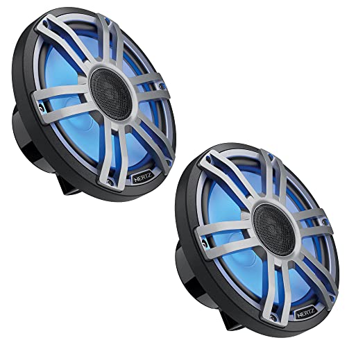 hertz-hmx-8-s-ld-g-coppia-coassiali-marine-200-mm-200w-con-led image 5