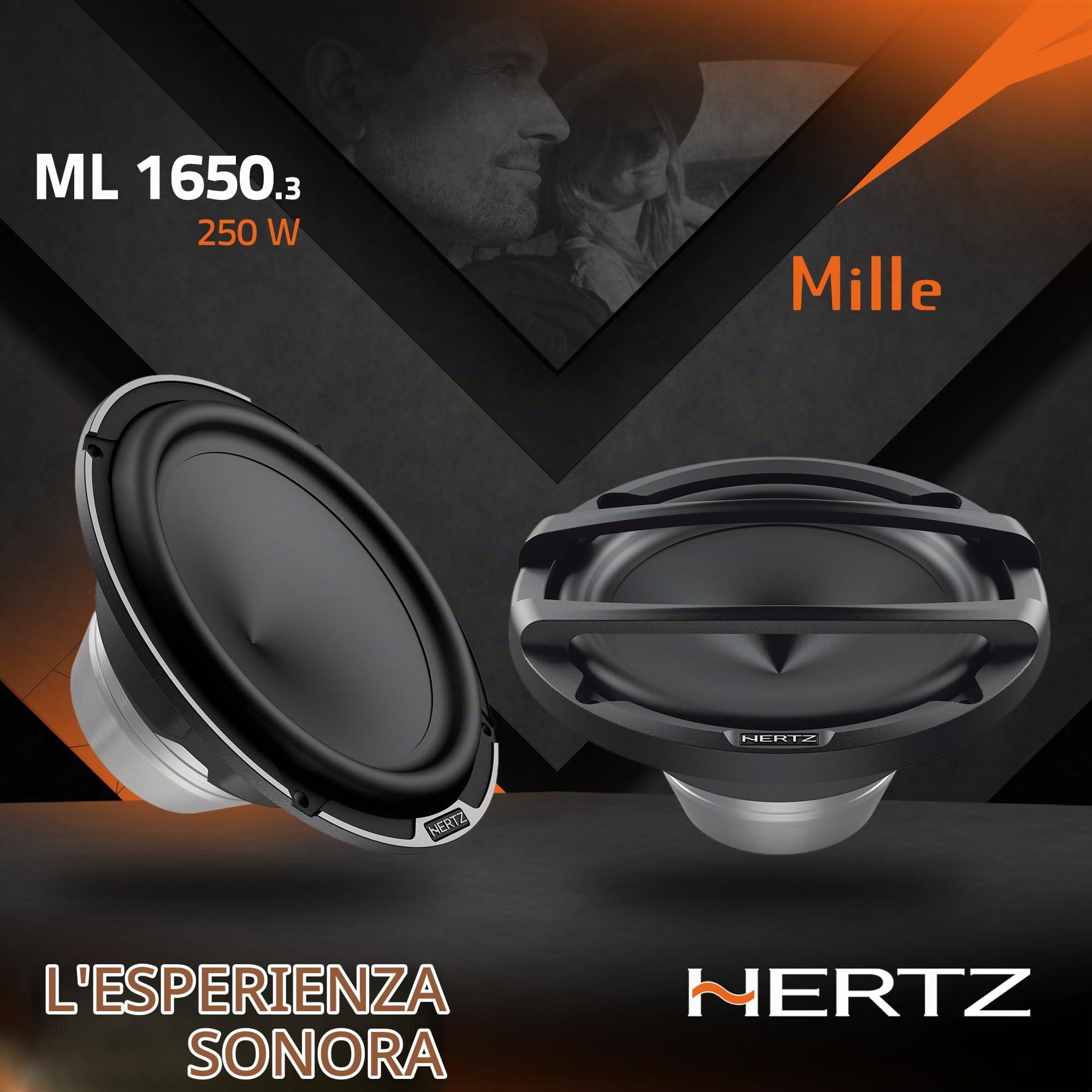 hertz-ml-1650-3-mille-legend-woofer-165-mm-250w-coppia image 3