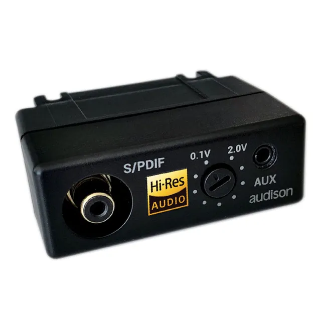 audison-c2o-convertitore-segnale-digitale-ottico-coassiale-24-bit-192-khz-con-au image 1