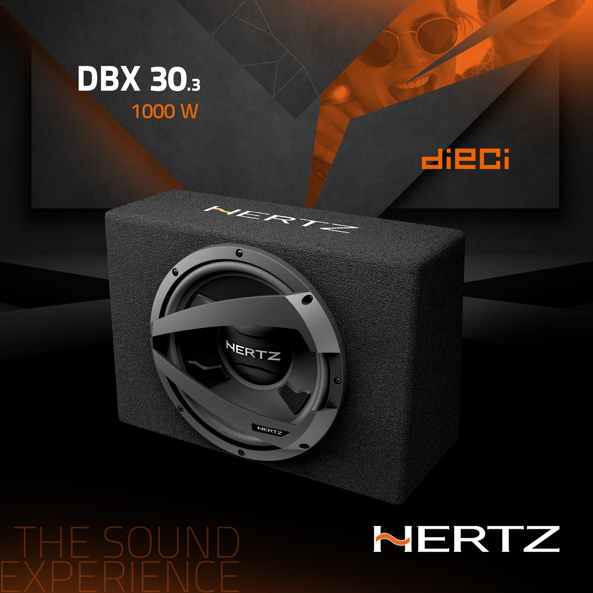hertz-dbx-30-3-subwoofer-in-box-reflex-300-mm-1000w image 3