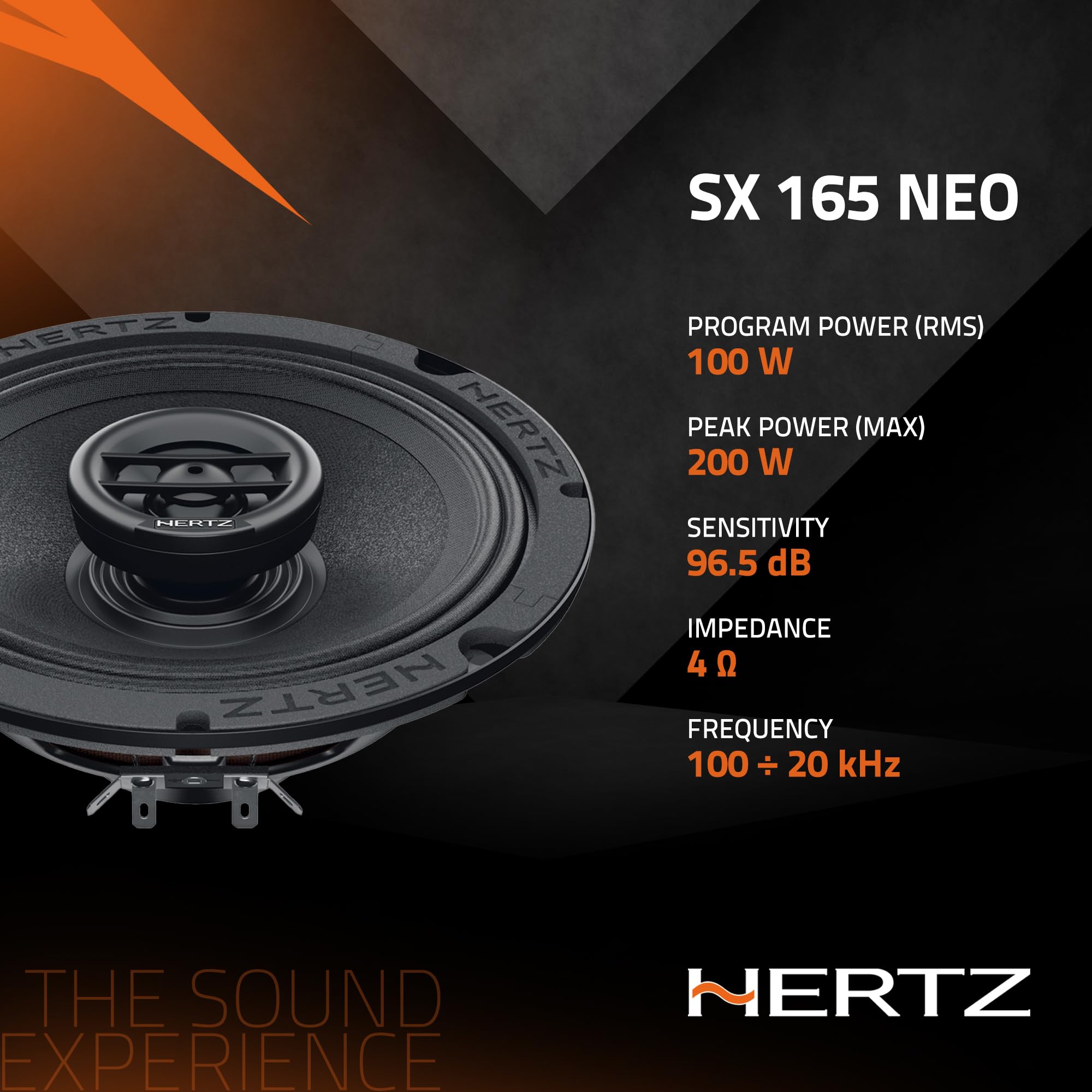 hertz-sx-165-neo-coppia-coassiali-2-vie-165-mm-200w image 5