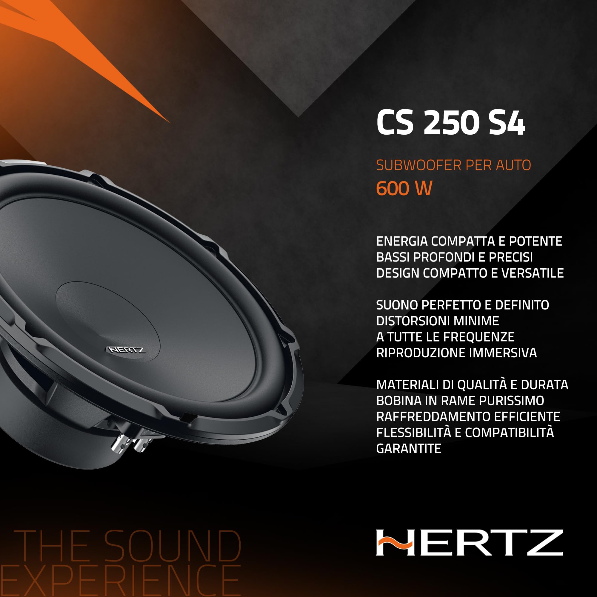 hertz-cs-250-s4-subwoofer-250-mm-600w-serie-cento image 4