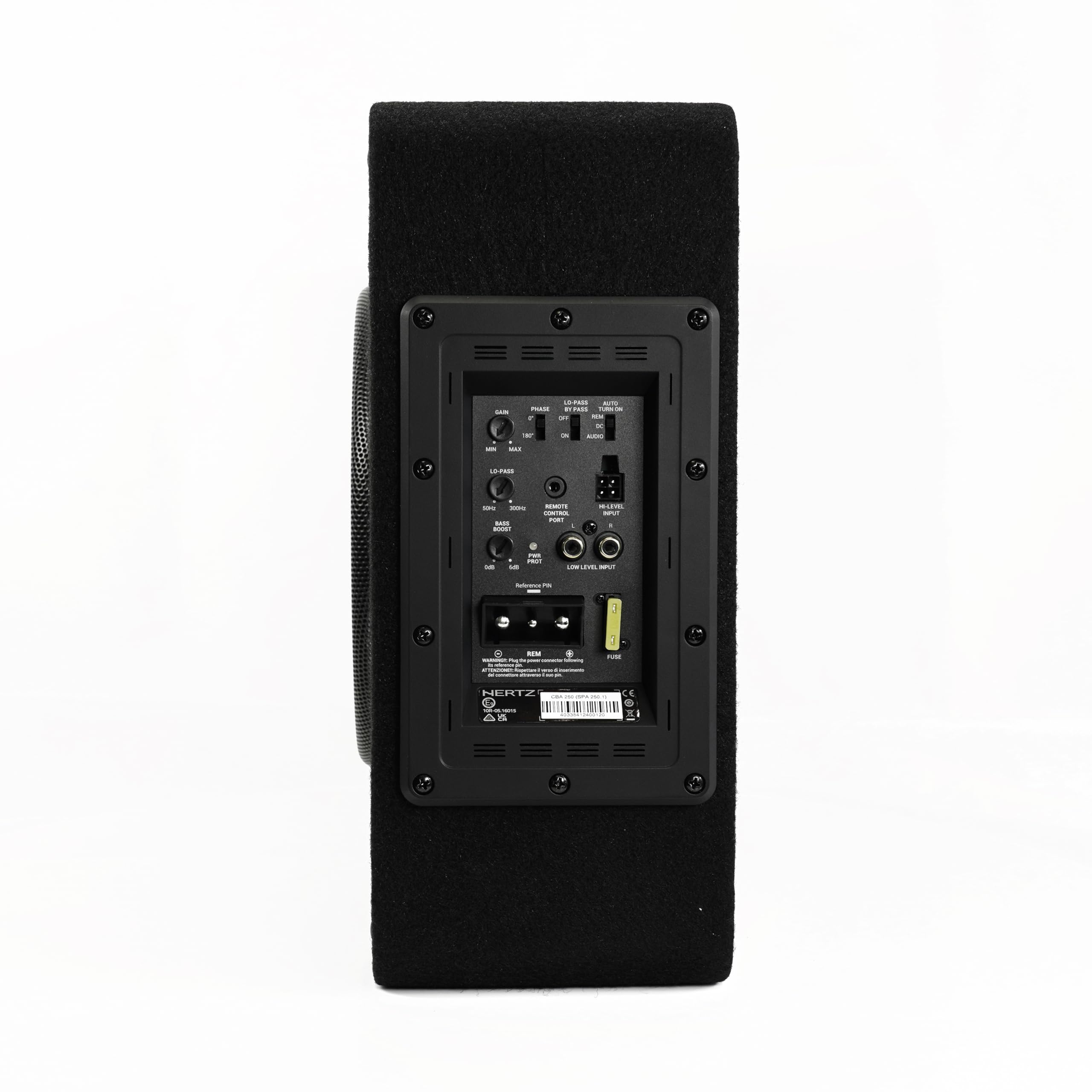 hertz-cba-250-subwoofer-amplificato-250-mm-500w image 3