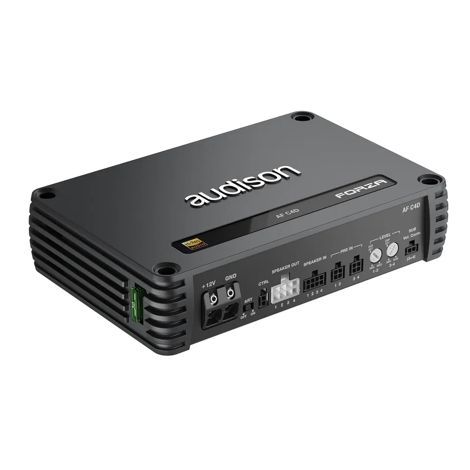 audison-af-c4d-amplificatore-4-canali-4x150w-a-2-ohm-in-classe-d image 1