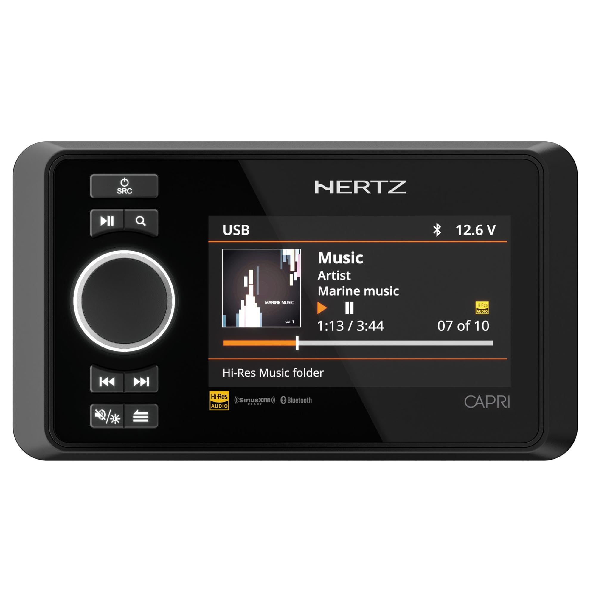 hertz-capri-h100-sorgente-multimediale-marine-bluetooth-usb-hi-res image 3