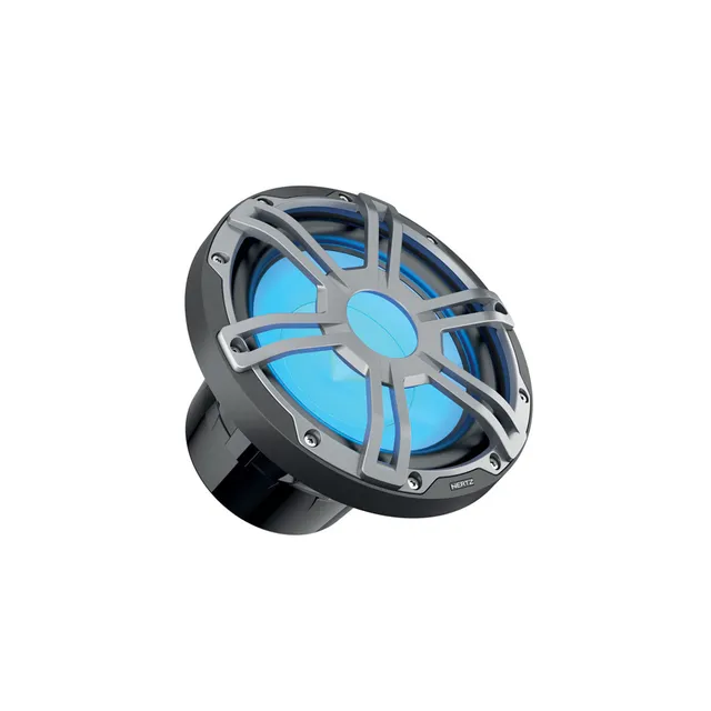 hertz-hms-10-s2-ld-g-subwoofer-marine-10-500w-2-ohm-rgb-led-ip65 image 1