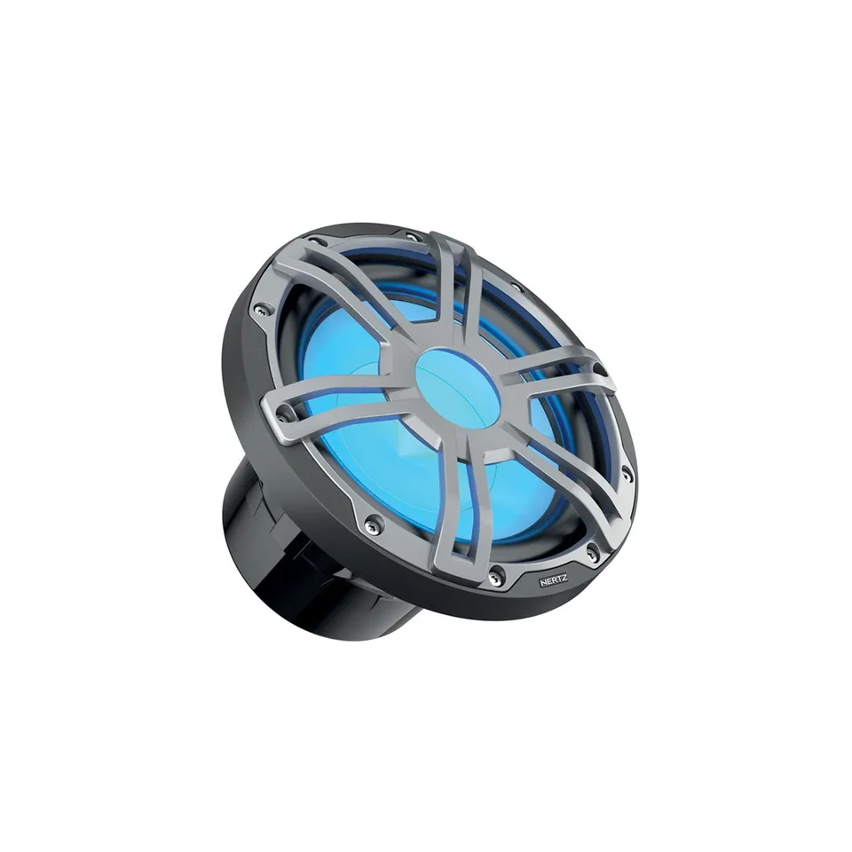hertz-hms-10-s2-ld-g-subwoofer-marine-10-500w-2-ohm-rgb-led-ip65 image 1