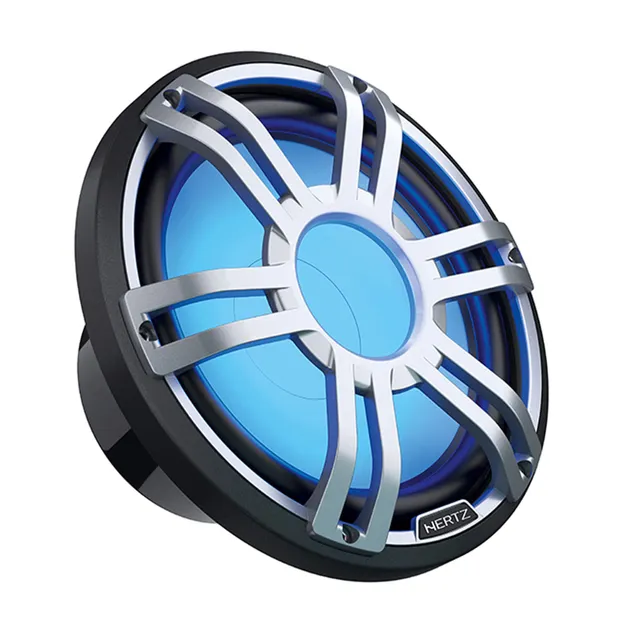 hertz-hms-12-s4-ld-g-subwoofer-marino-sport-12-4-ohm-grigio-rgb-led image 1
