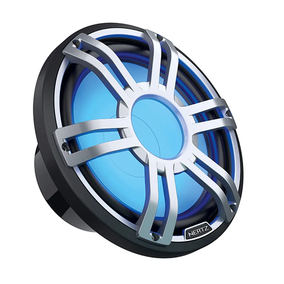 hertz-hms-12-s4-ld-g-subwoofer-marino-sport-12-4-ohm-grigio-rgb-led image 1