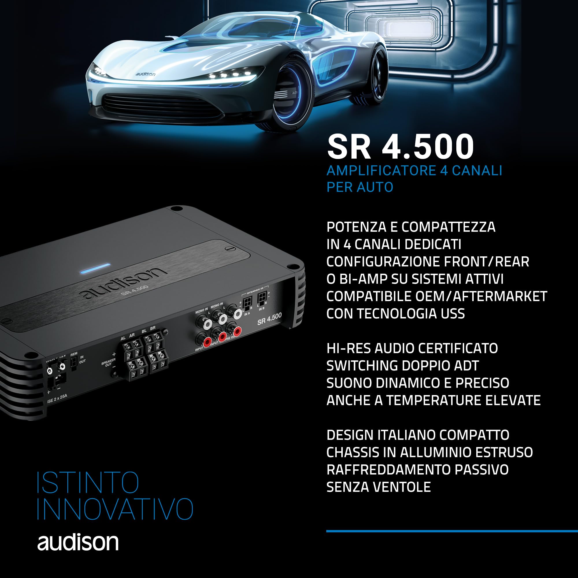 audison-sr-4-500-amplificatore-4-canali-880w-classe-d image 3