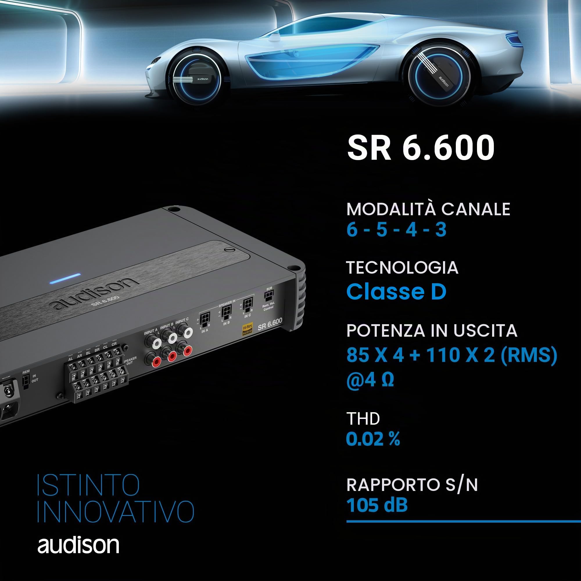 audison-sr-6-600-amplificatore-6-canali-1120w-hi-res image 4
