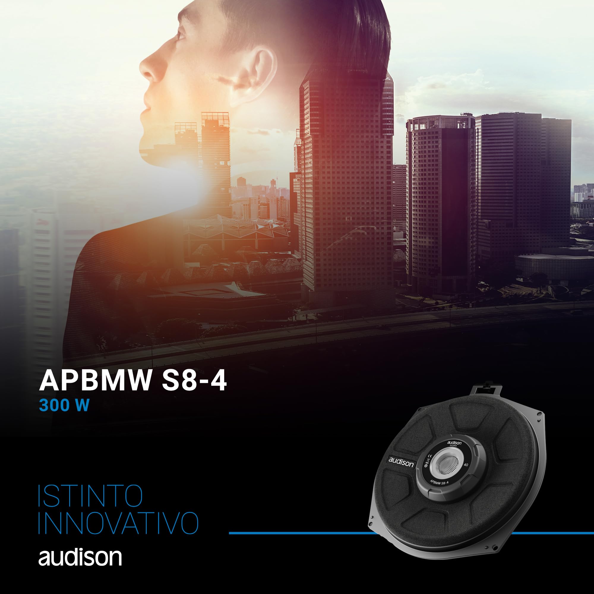 audison-apbmw-s8-4-2-subwoofer-200-mm-300w-per-bmw-e-mini image 2