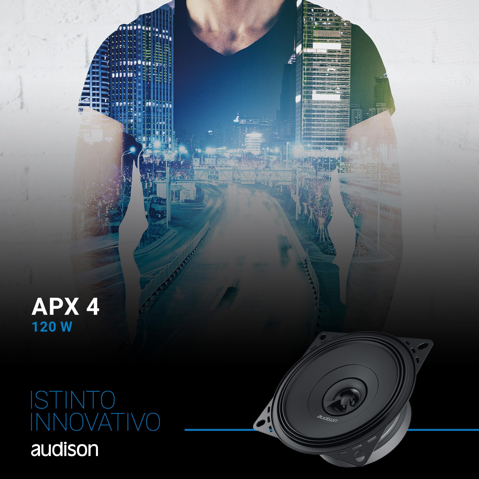 audison-apx-4-coppia-altoparlanti-coassiali-2-vie-100-mm-120w image 2