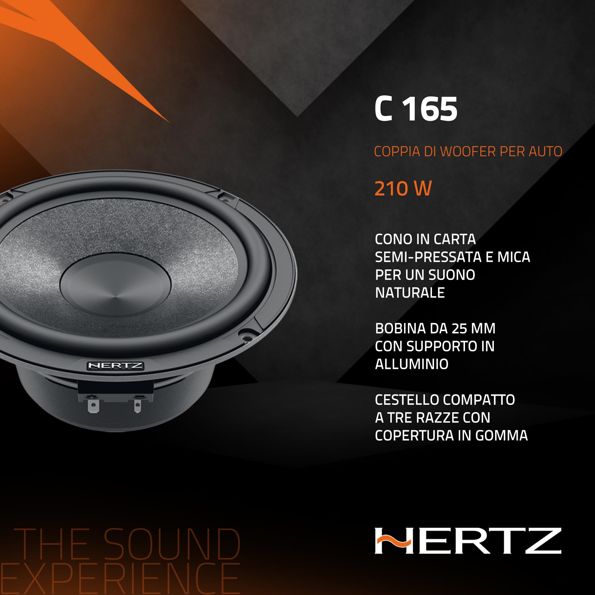 hertz-c-165-coppia-woofer-165-mm-210w image 4