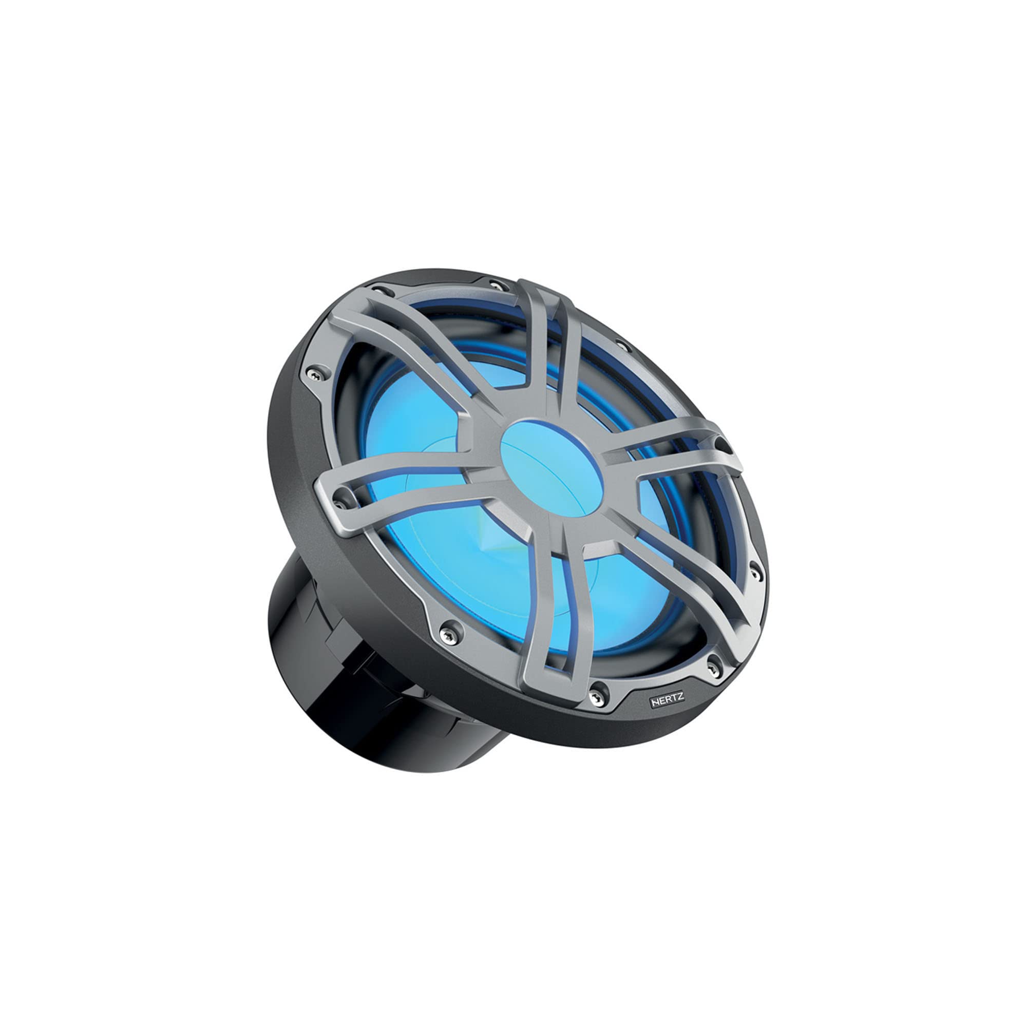 hertz-hms-10-s2-ld-g-subwoofer-marine-10-500w-2-ohm-rgb-led-ip65 image 1