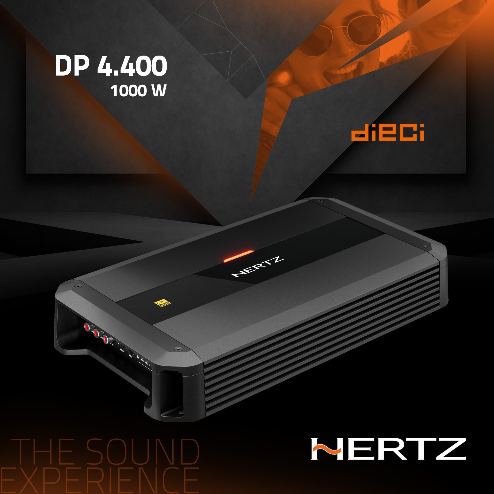 hertz-dieci-power-dp-4-400-amplificatore-4-canali-4x105w-2-ohm image 3