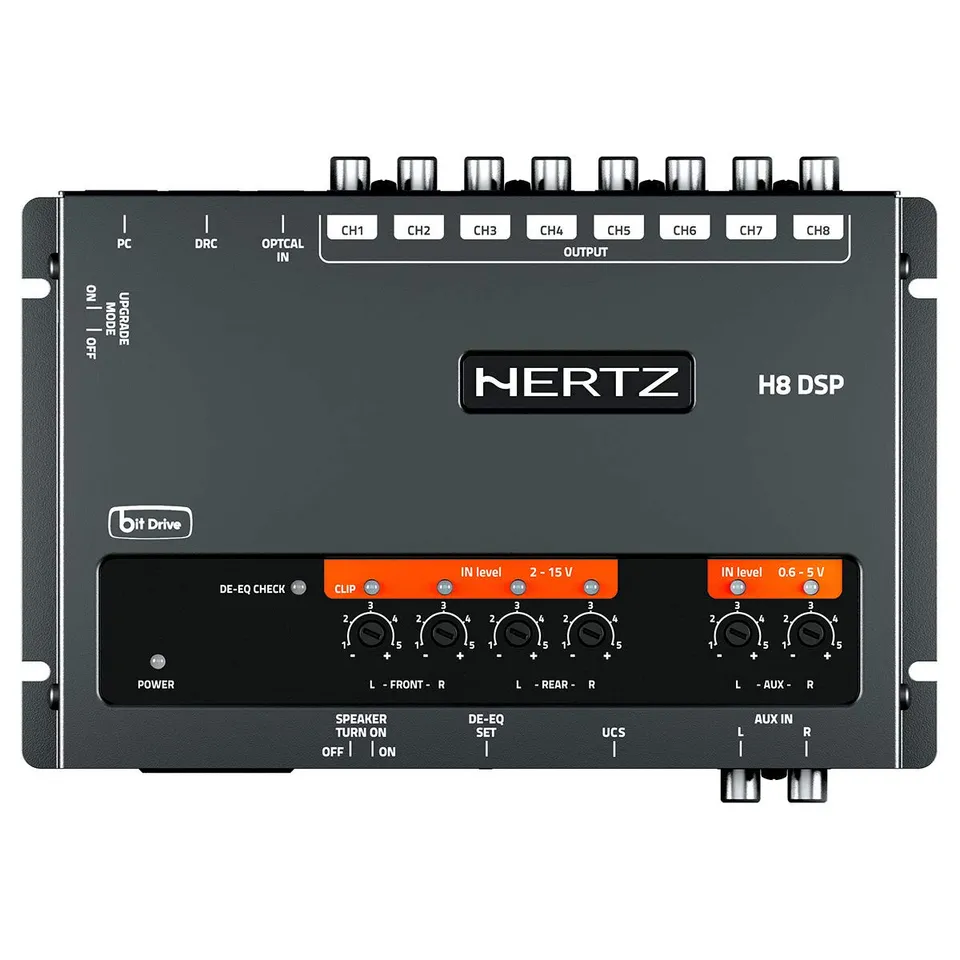 hertz-h8-dsp-drc-processore-audio-digitale-8-canali-con-remote-control image 1