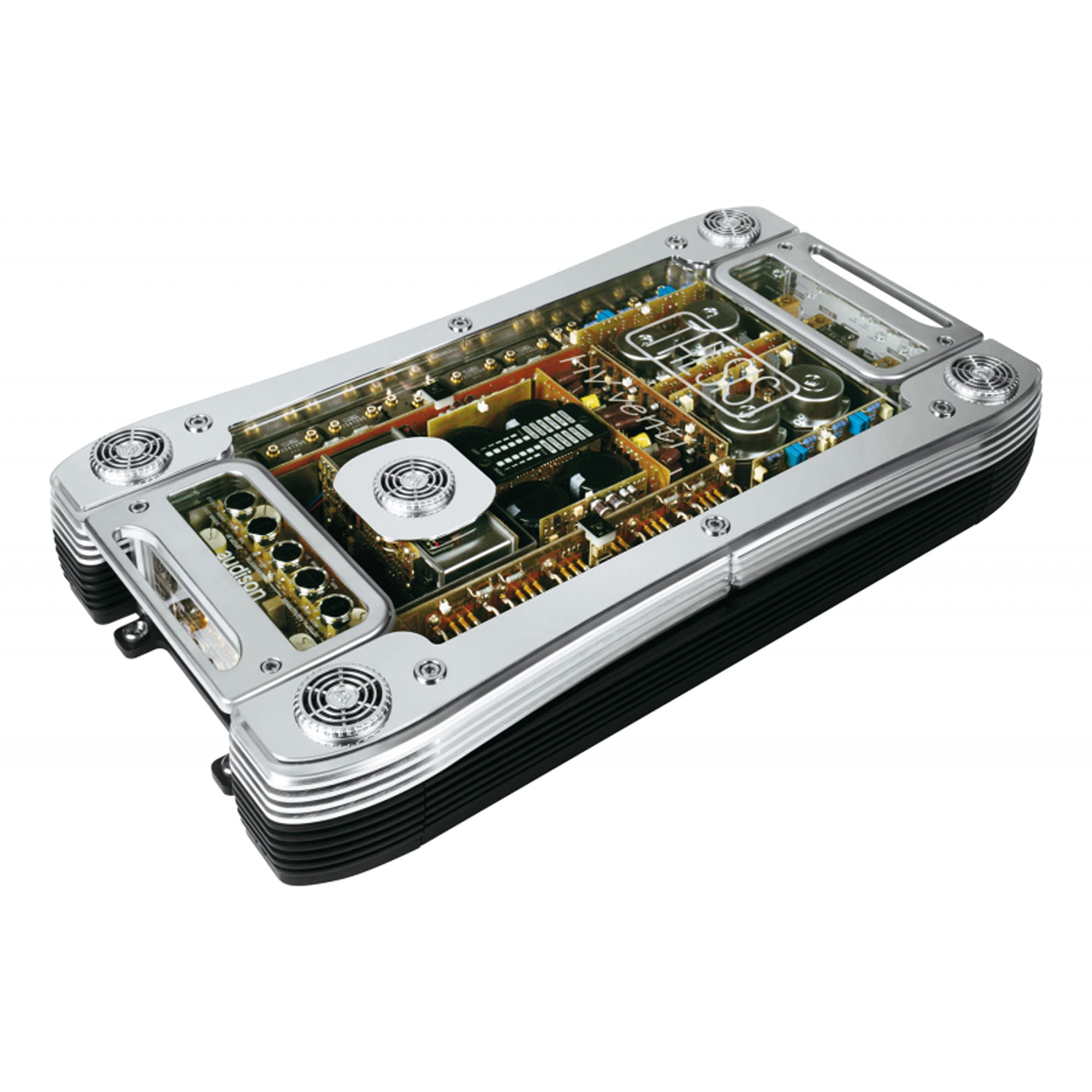 audison-thesis-hv-venti-amplificatore-auto-stereo-2x400w-hi-power-hi-current image 1