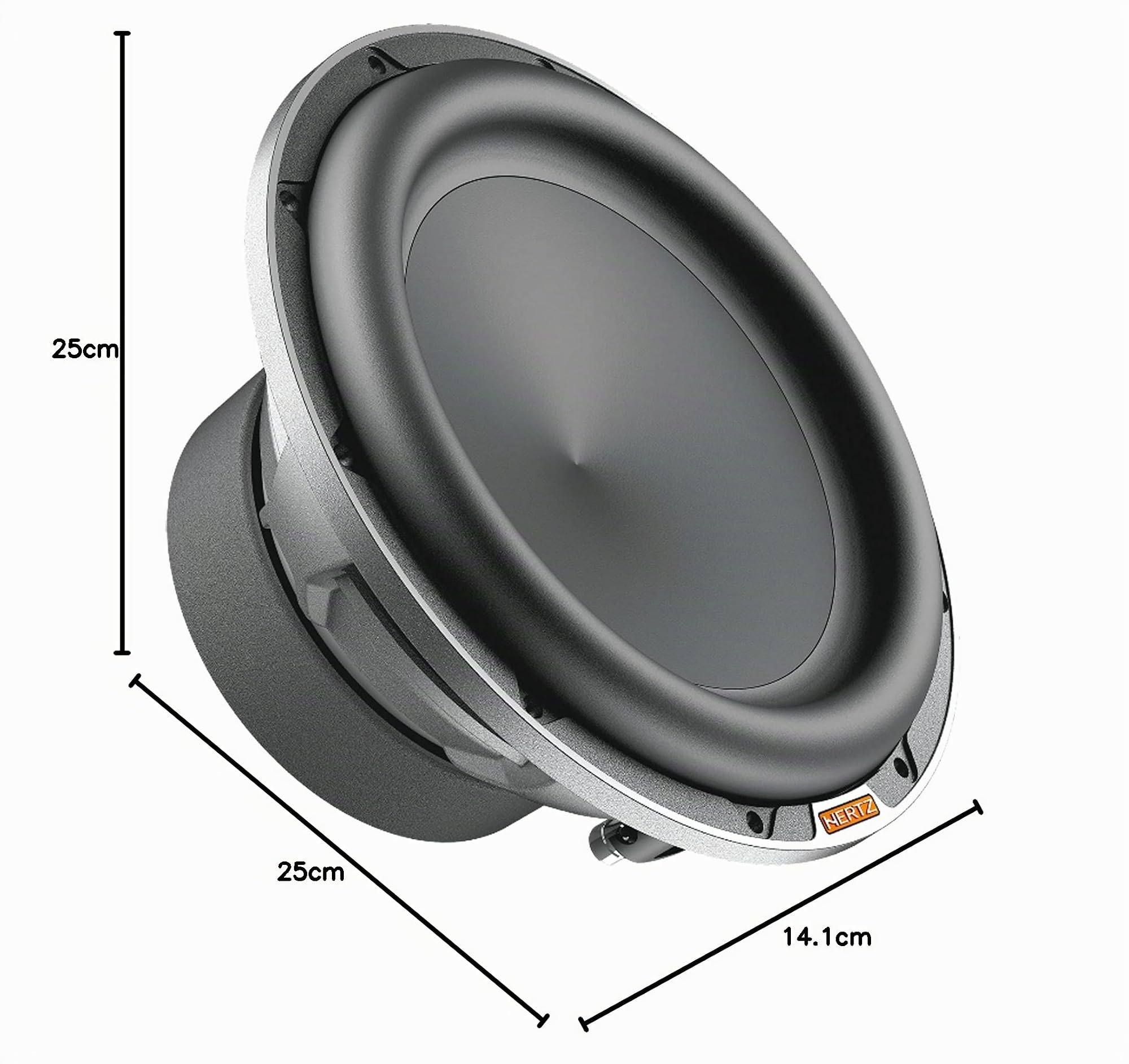 hertz-mp-250-d4-3-pro-subwoofer-250-mm-doppia-bobina-4-4-ohm-600w-rms image 6