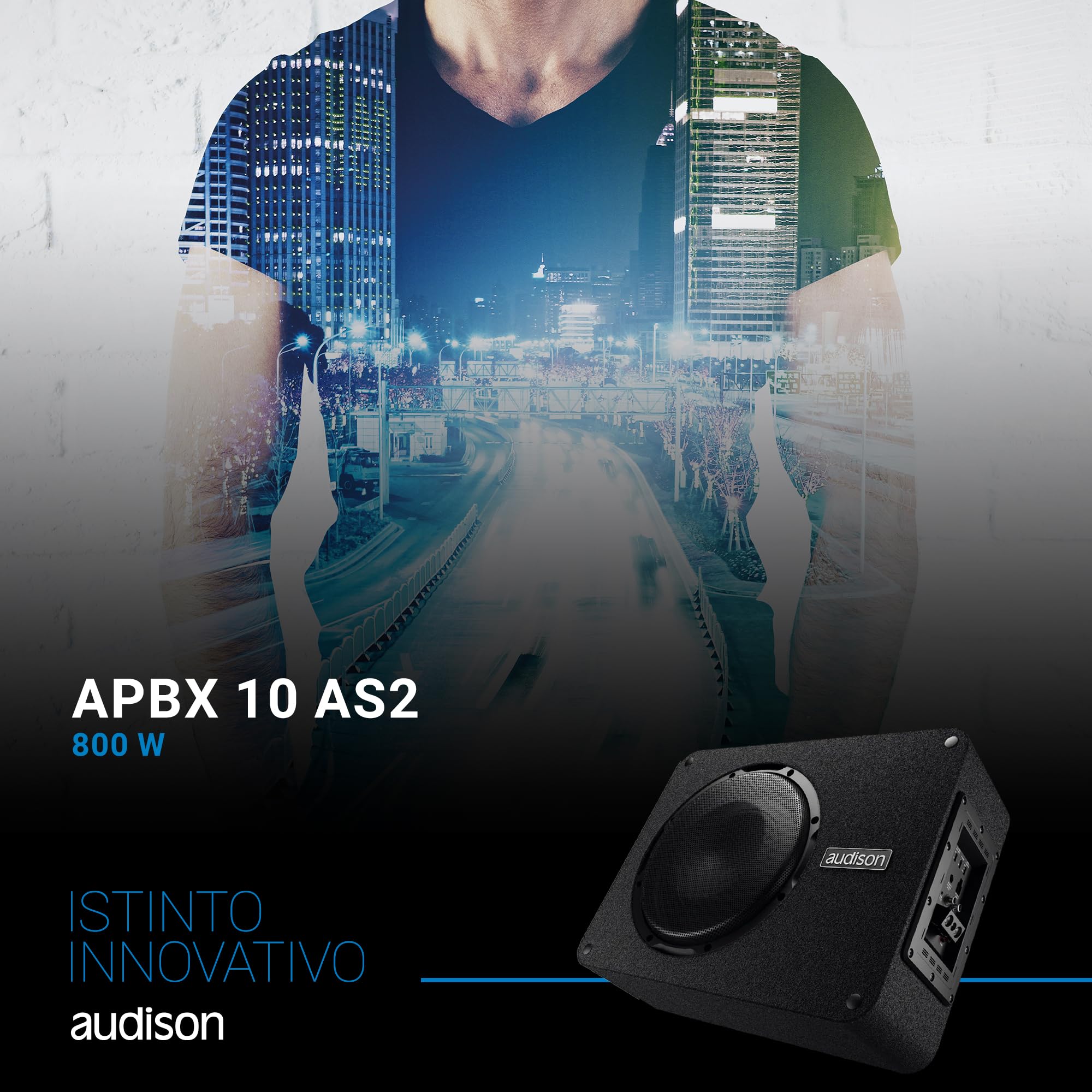 audison-apbx-10-as2-subwoofer-amplificato-250-mm-800-w image 2